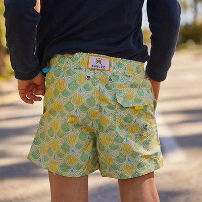 Traje de Baño Fruits Yellow Hombre