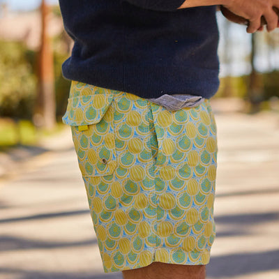 Traje de Baño Fruits Yellow Hombre